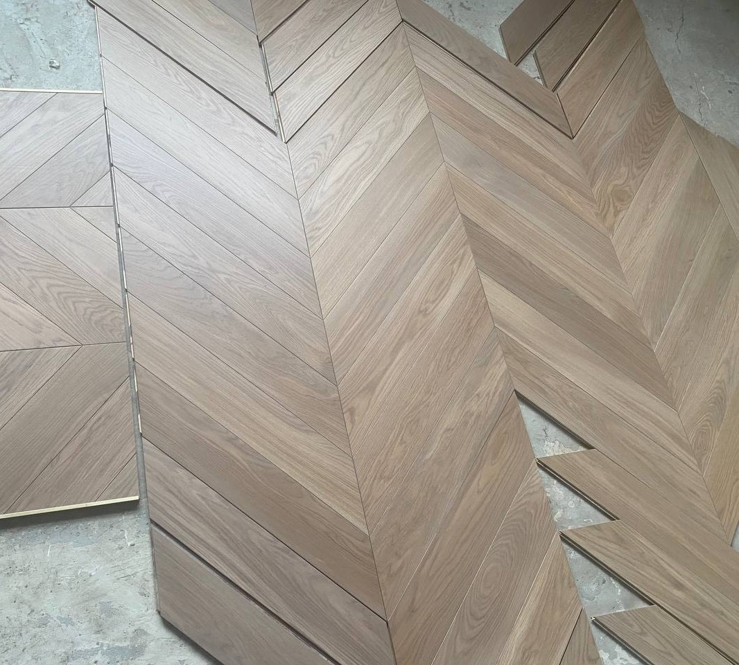 Инженерная доска Eparket Дуб Murmansk натур УФ лак французская елка 510×100×15